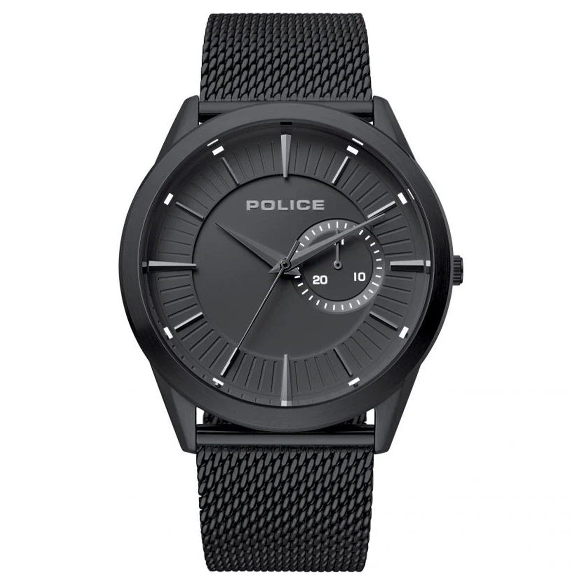 MONTRE POLICE HOMME SIMPLE ACIER